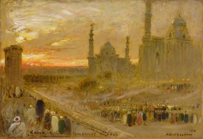 Cairo from the Gate of the Citadel by Albert Goodwin